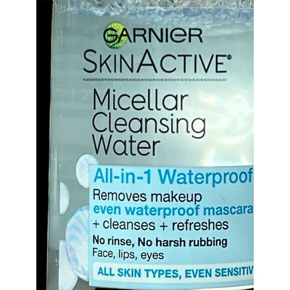 Garnier SkinActive Micellar Cleansing Water Travel Size 1.05 fl oz - Picture 9 of 9
